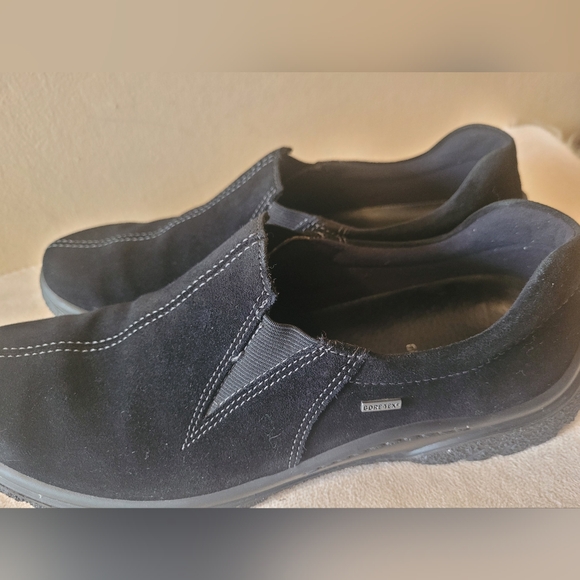 ARA GORE-TEX SHOE Women's Shoe Black SUEDE Size 7G - Picture 4 of 11